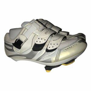Shimano WR40 White Road Bike Cycling Shoes Womens 6.5 Adjustable Straps